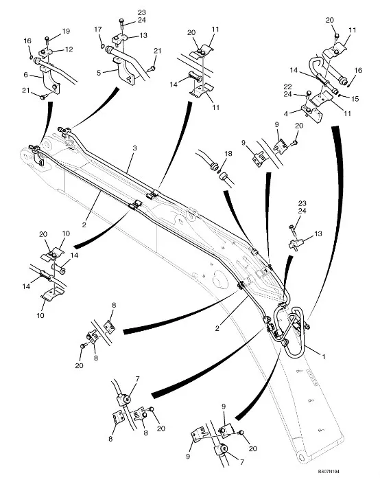 2432T5924 - Зажим